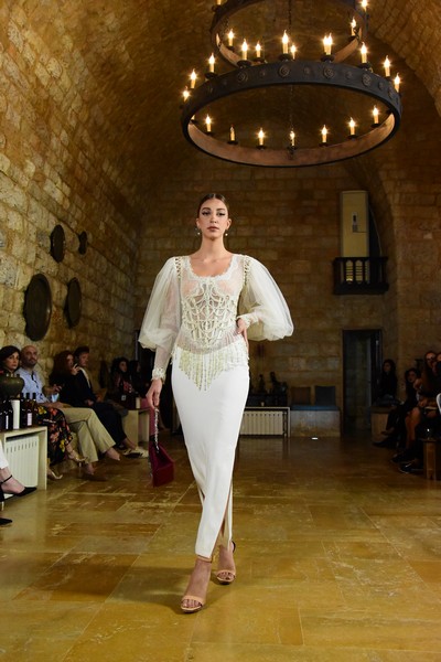 Hope Wears Lebanese Fashion Runway part 2 